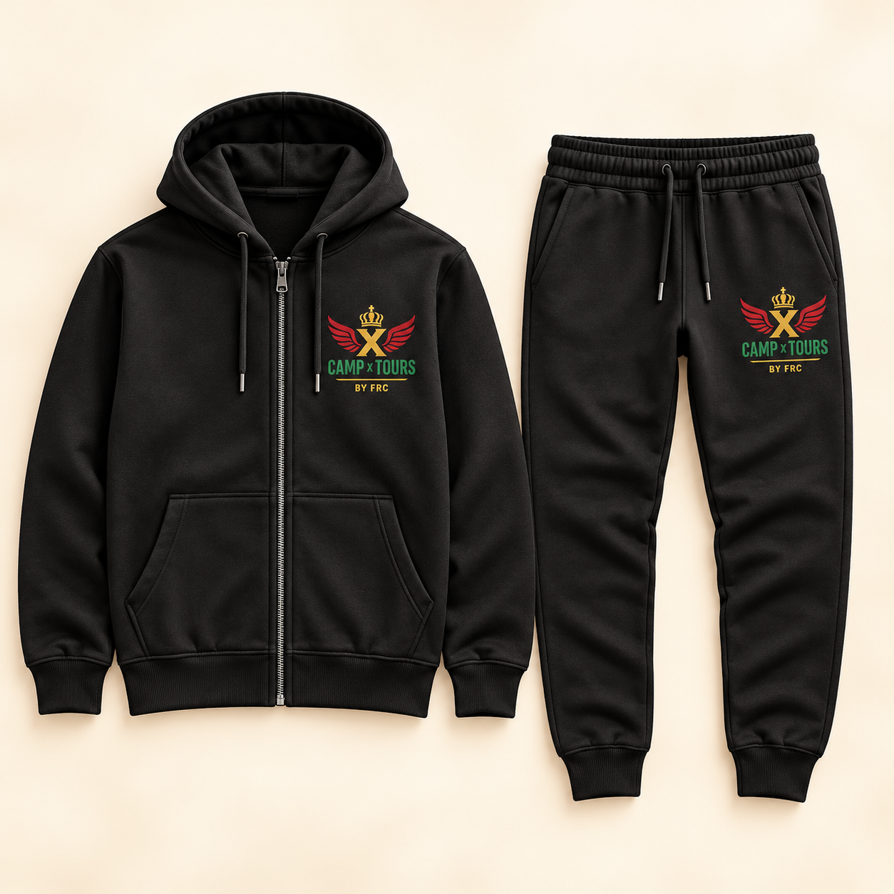 Camp X Tours tracksuit