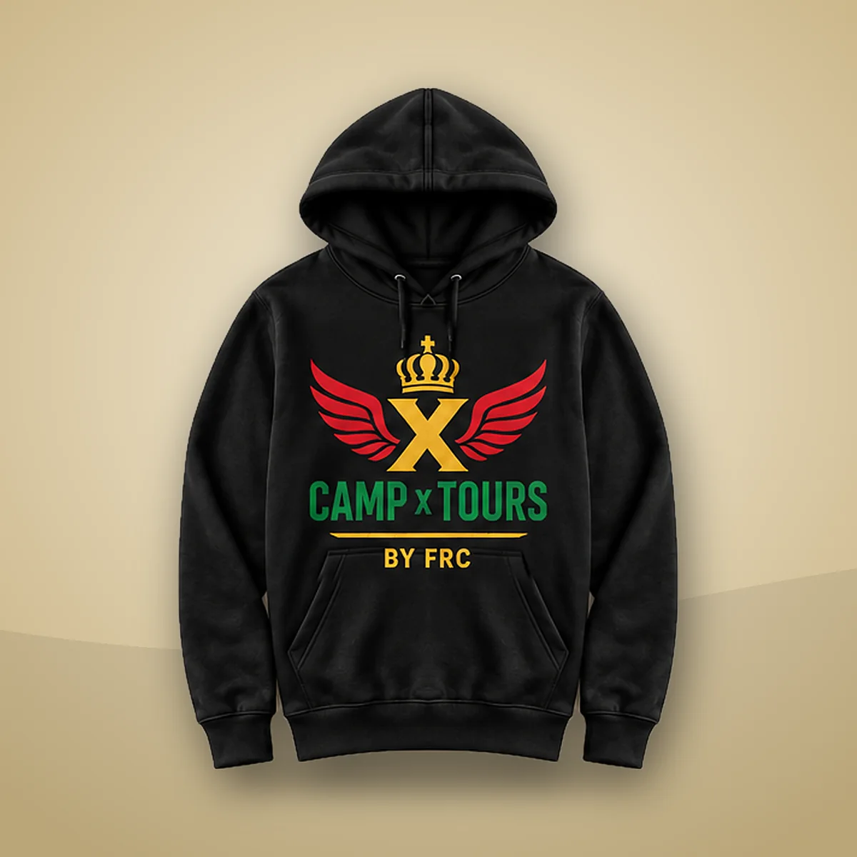 Camp X Tours by FRC emblem hoodie
