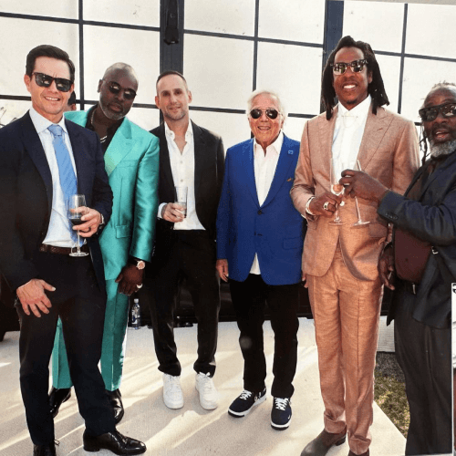 Rasta Phil with industry collaborators